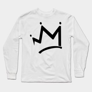 Graffiti Crown Long Sleeve T-Shirt